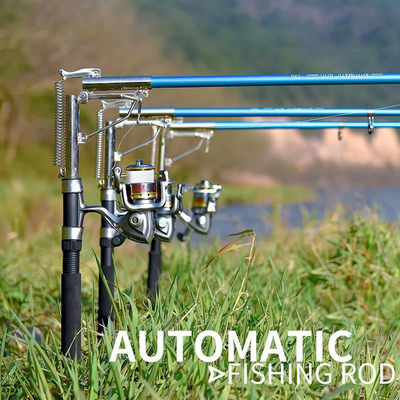 Fiberglass Automatic Spinning Fishing Rod Telescopic Sea Fishing