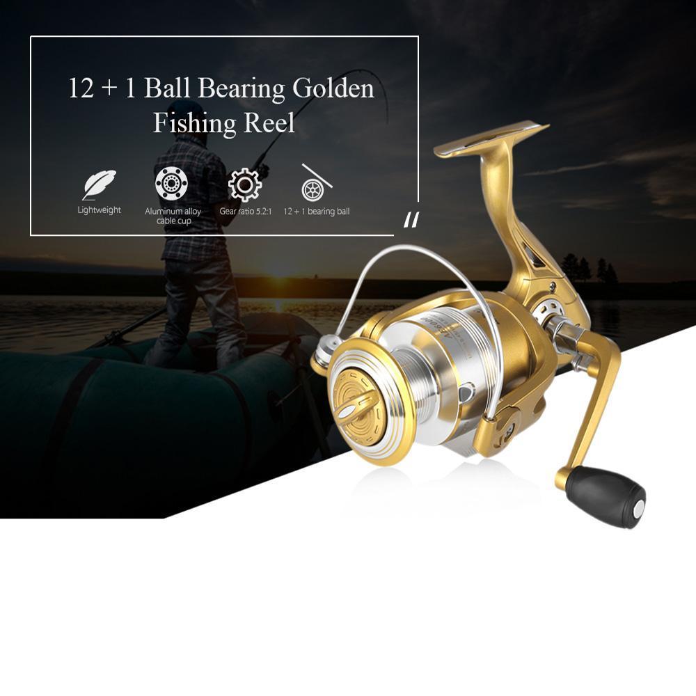 Fishdrops 12 + 1Bb 1000 - 6000 Series Fly Fishing Reel With Left Right