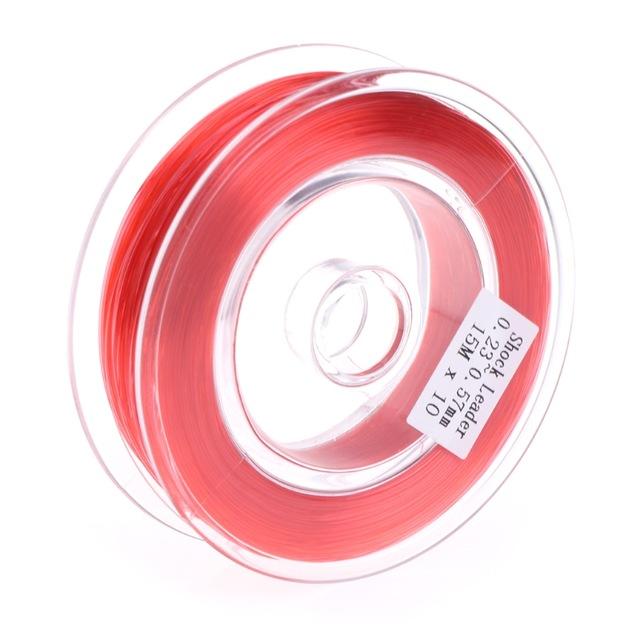 Fishing Fly Line Support Braided Sinking Shock Leader Line Abrasion Resistant-Shop2986021 Store-Red-Bargain Bait Box