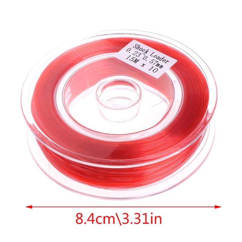 Fishing Fly Line Support Braided Sinking Shock Leader Line Abrasion Resistant-Shop2986021 Store-White-Bargain Bait Box