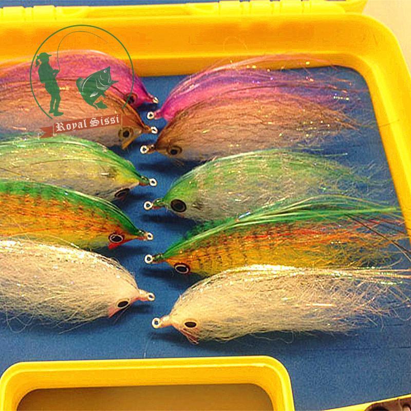 Fly Fishing Tying Synthetic Material Flash N Slinky Fiber Long Shimmer Hair