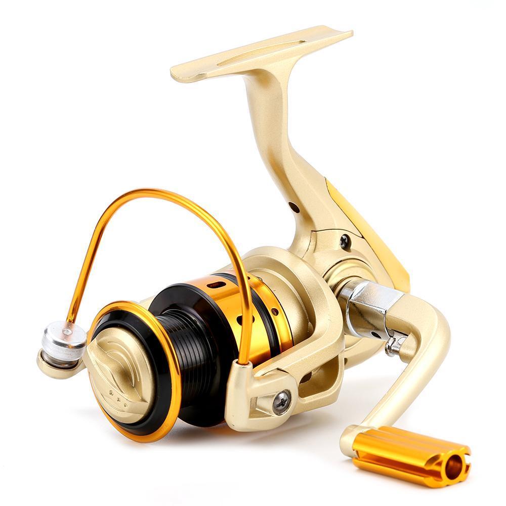 Gold Spinning Fishing Reel Mr2-7000 Small Wheel Yellow 10Bb 5.0:1 Carp Coil