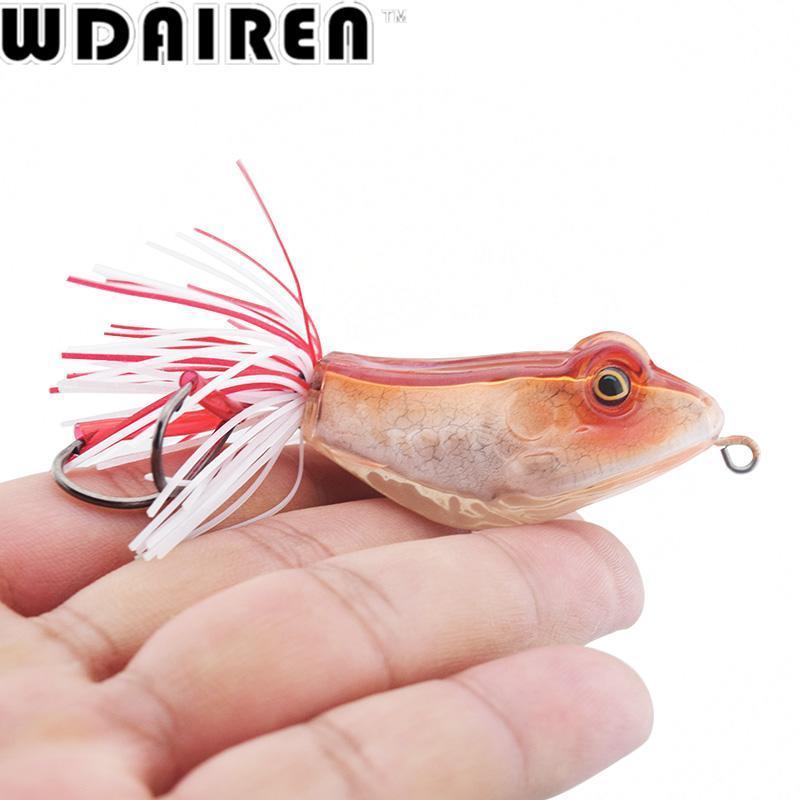 High Quality Kopper Live Target Abs Frog Lure 5Cm 12G Snakehead