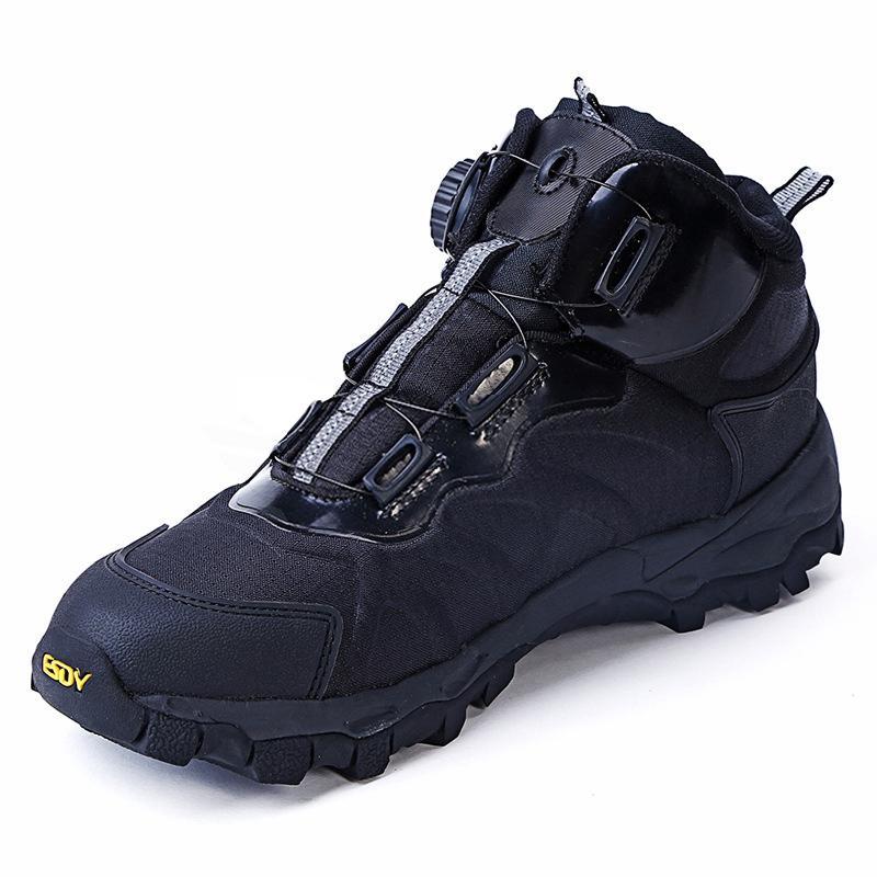 Hiking Boots Men Waterproof Walking Shoes For Mens Sport Trekking Mountain-Jiyaru Outdoor Store-Black-6.5-Bargain Bait Box