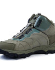 Hiking Boots Men Waterproof Walking Shoes For Mens Sport Trekking Mountain-Jiyaru Outdoor Store-Green-6.5-Bargain Bait Box