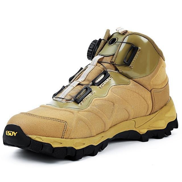Hiking Boots Men Waterproof Walking Shoes For Mens Sport Trekking Mountain-Jiyaru Outdoor Store-Khaki-6.5-Bargain Bait Box