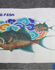 Ilure Fish Design 67.8*28.5Cm/86.3G Cotton Fishing Towel Ultrafine To Clean-Fishing Towels & Wipes-Bargain Bait Box-B-Bargain Bait Box