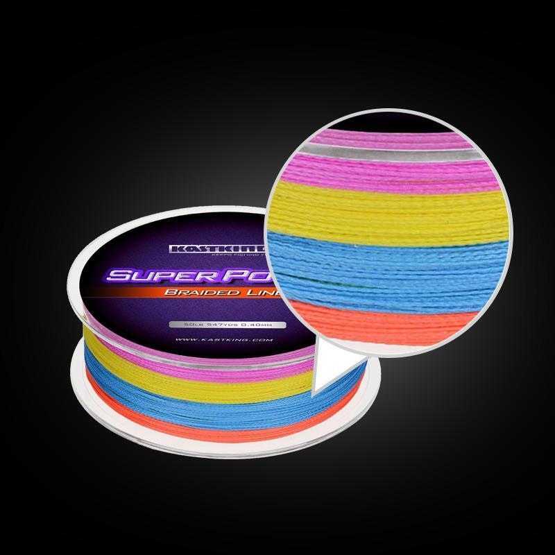 Kastking 500M Extreme Strong Pe Multifilament Braided Fishing Line 10 12 15 20-Braided Lines-kastking official store-0.09mm-10LB-Bargain Bait Box