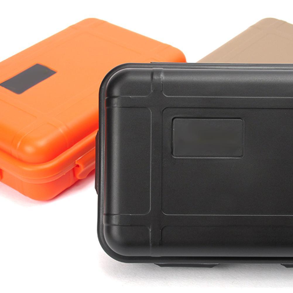 Large Outdoor Waterproof Shockproof Airtight Survival Case Container Storage-happyeasybuy01-Beige-Bargain Bait Box