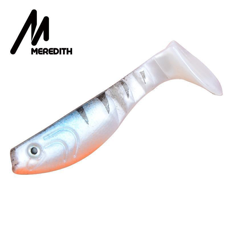 Meredith Lure Jx52-09 Retail Hot Model 80Mm 5.4G 8Pcs Fishing Soft Lures  Fishing