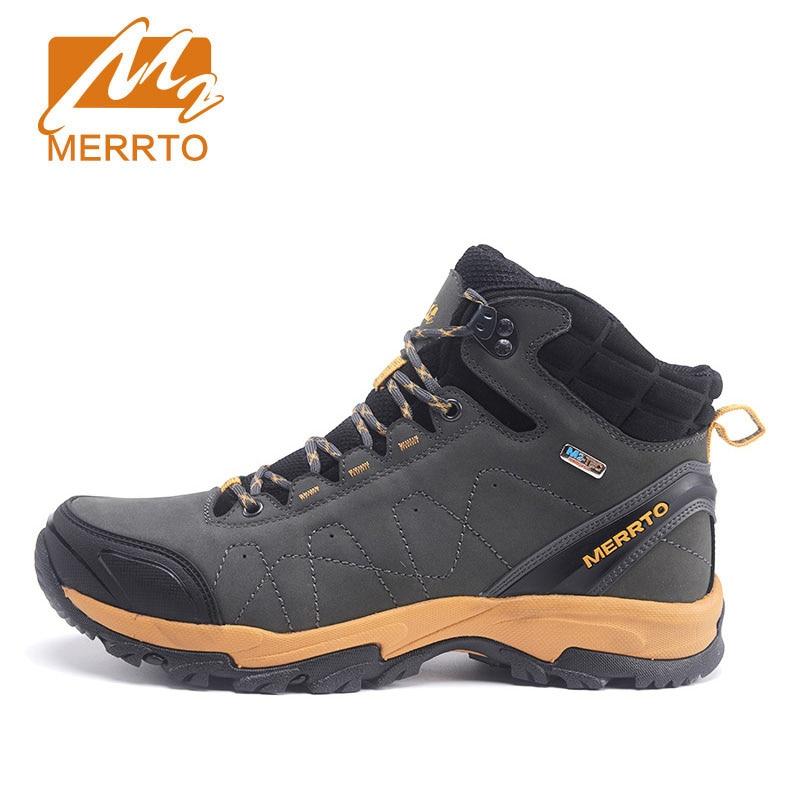 Merrto Man Outdoor Hiking Shoes Athletic Trekking Boots Climbing Walking-Hiking Shoes-MERRTO Official Store-Blue-6.5-Bargain Bait Box