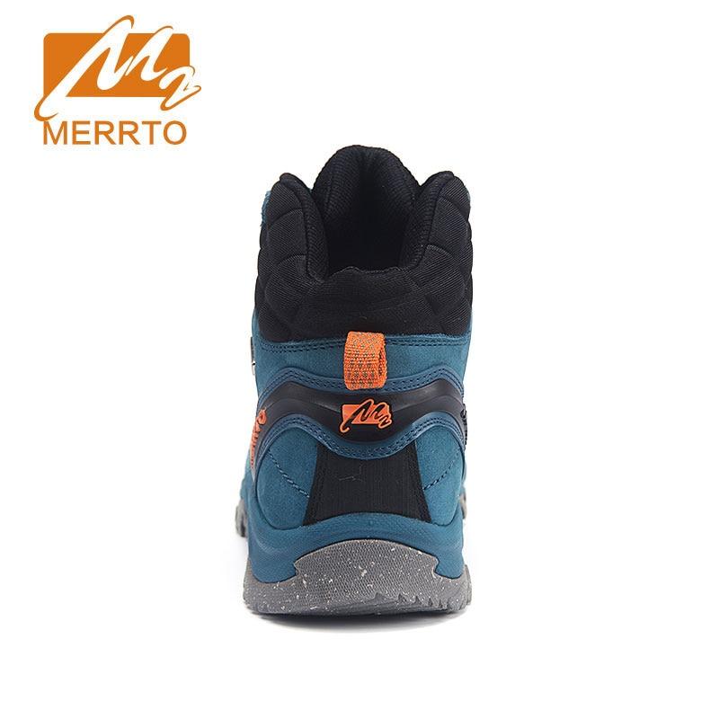 Merrto Man Outdoor Hiking Shoes Athletic Trekking Boots Climbing Walking-Hiking Shoes-MERRTO Official Store-Blue-6.5-Bargain Bait Box