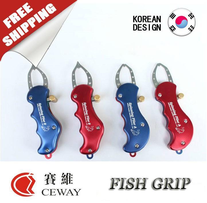 Metal Fish Lip Grip Fishing Gripper Alloy Unhook Spinning Plier Clip C –  Bargain Bait Box