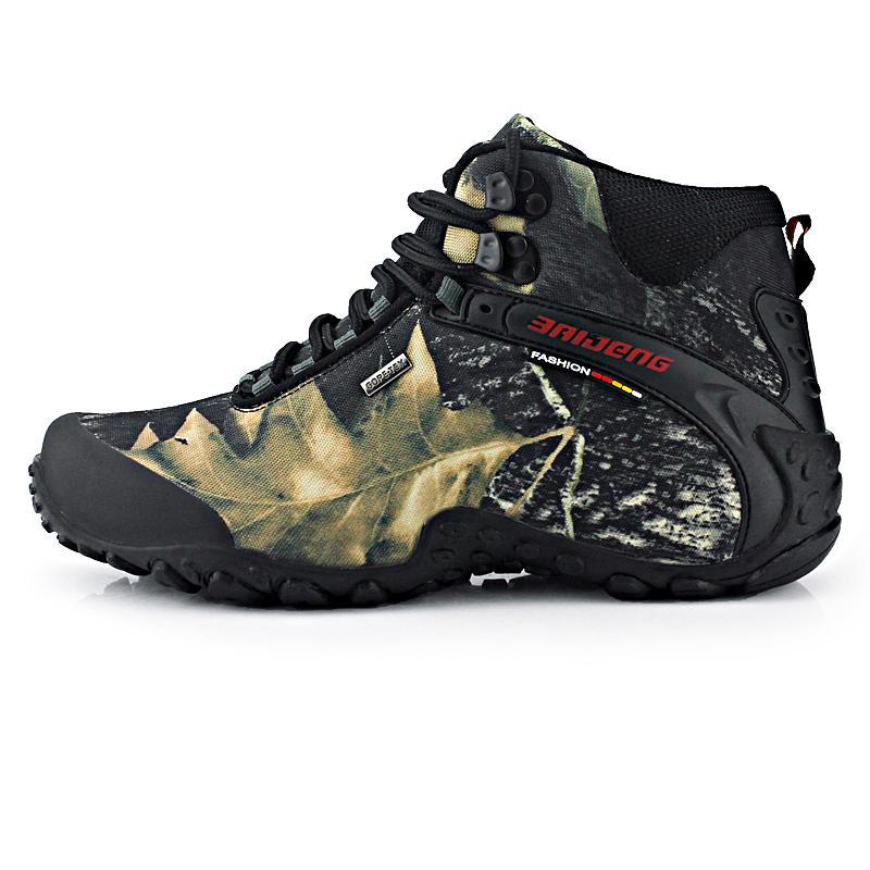 Milanao Waterproof Men'S Hiking Boots Outdoor Shoes Autumn Winter Sport Men-MILANAO Official Store-Gray-7.5-Bargain Bait Box