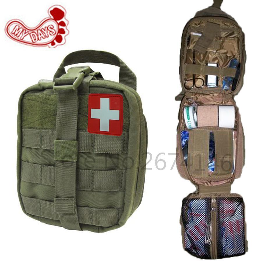 My Days Tactical Ifak First Aid Bag Molle Emt Rip-Away Medical