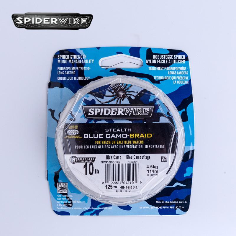 Spiderwire Ultracast Braided Fishing Line 114M 125Yd 8 Strands Blue Ca –  Bargain Bait Box