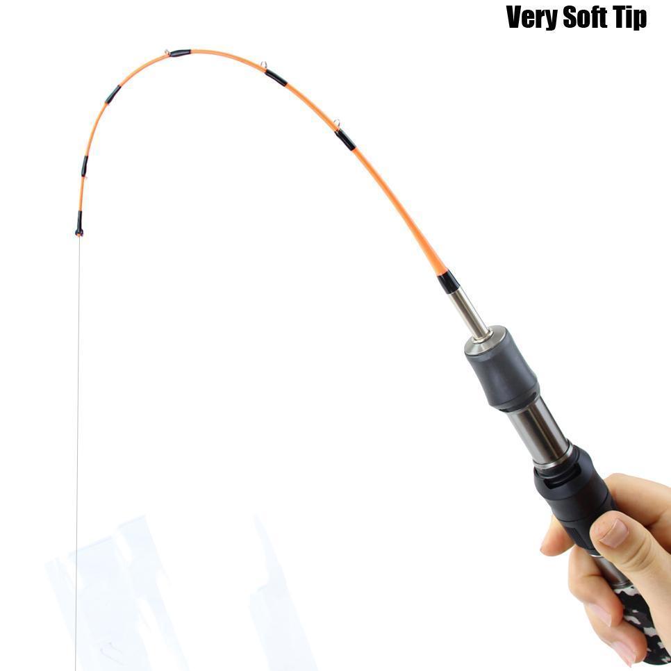 Spinpoler Ice Fishing Rod Soft Mini Winter Casting Spinning Fishing Ro –  Bargain Bait Box