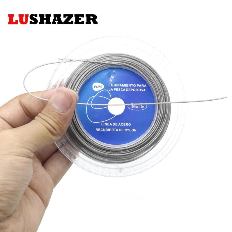 Steel Fishing Wire 7 Strands 10M Super Soft Wire Lines Isca