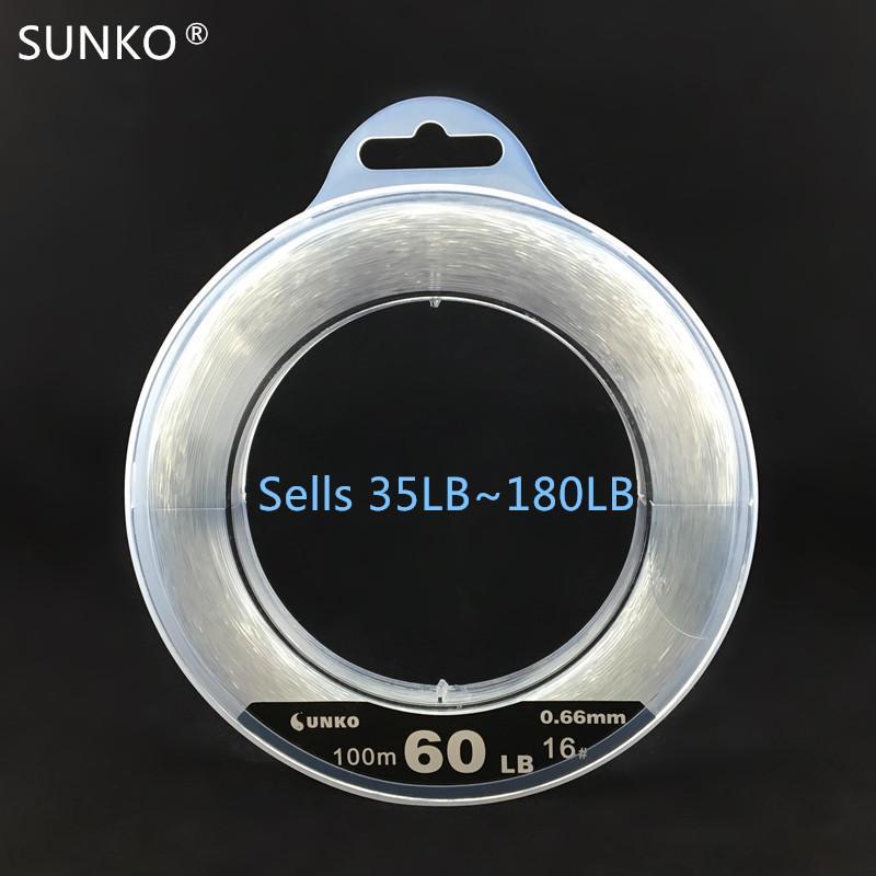 Sunko Brand No.16# 60Lb Super Strong Monofilament Fishing Line