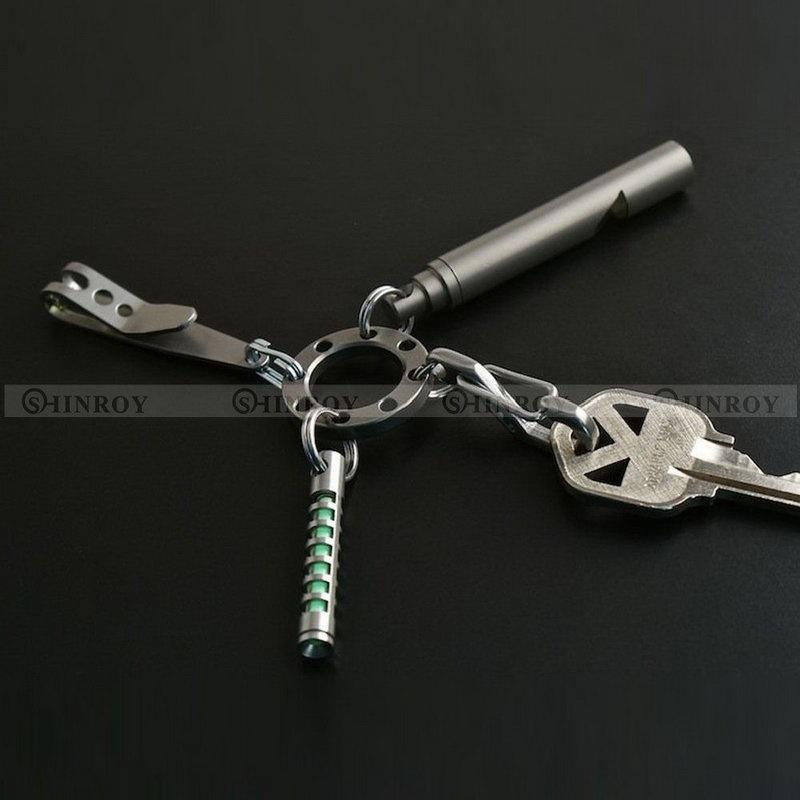 Suspension Clip+Stainless Steel Ufo Buckle Set Keychains Mini Key Ring –  Bargain Bait Box