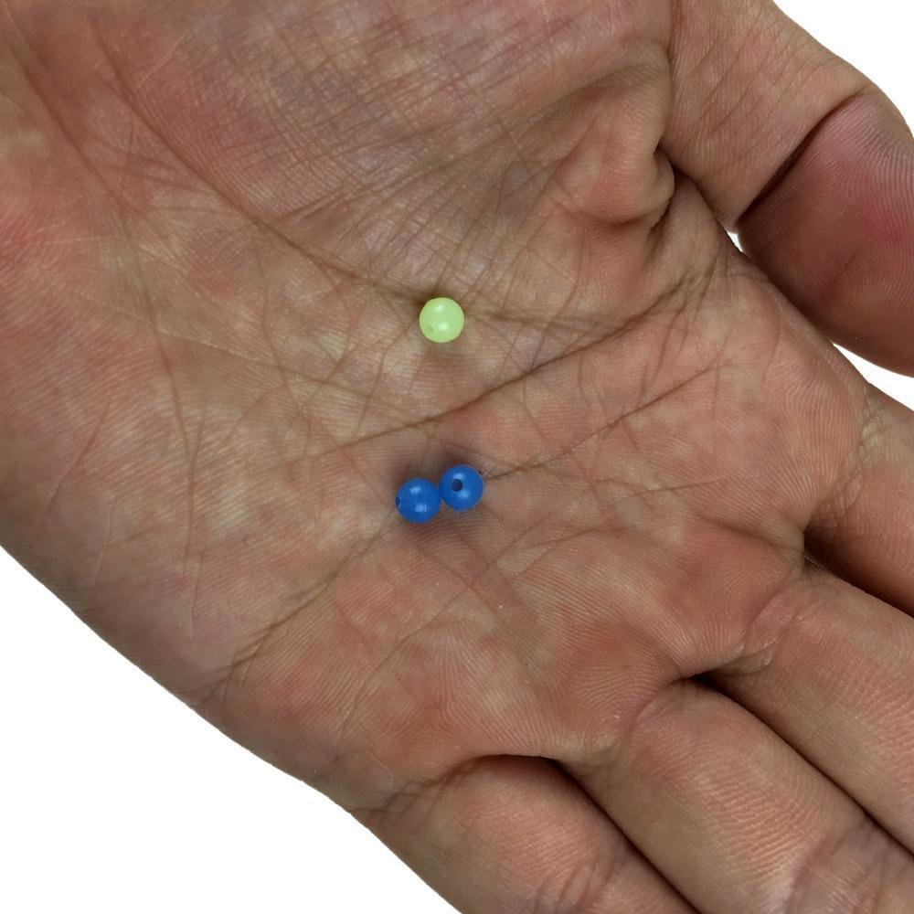 Thkfish Fishing Beads Glow In The Dark 1000 Pcs 4Mm Plastic Round Lumi –  Bargain Bait Box