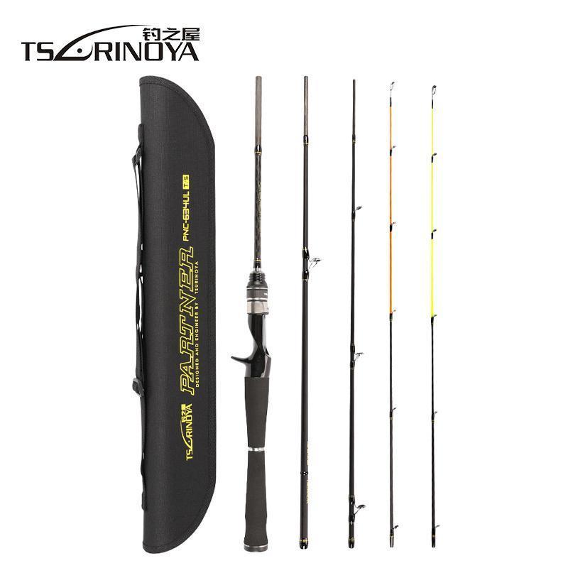 Tsurinoya Partner 1.89M Ul Lc 2 Tips Portable Casting Fishing Rod 4 Se –  Bargain Bait Box