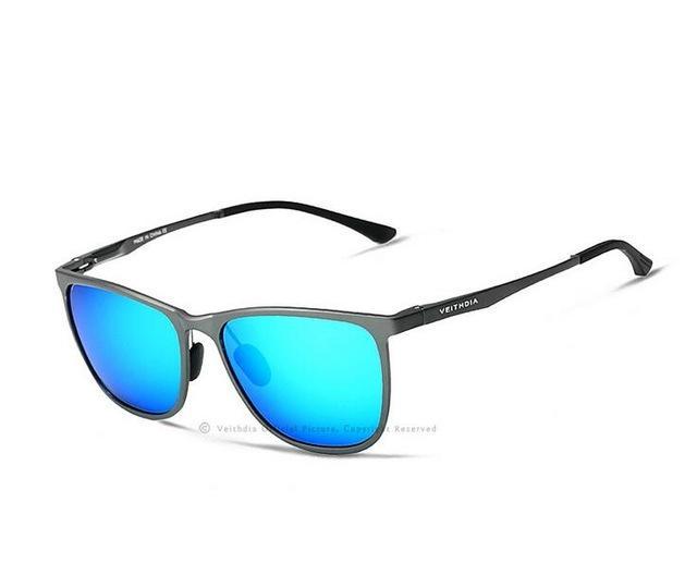 Veithdia Retro Aluminum Magnesium Men'S Sunglasses Polarized Lens Vintage-Polarized Sunglasses-Bargain Bait Box-Blue with box 1-Bargain Bait Box