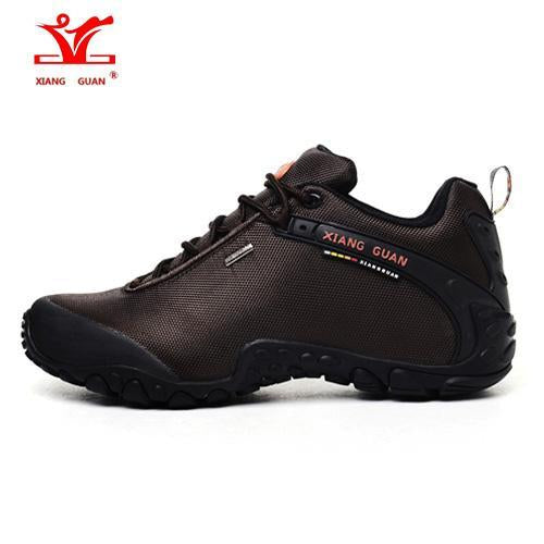 Xiangguan Man Hiking Shoes For Men Athletic Trekking Boots Zapatillas Sports-sneakers manufacturer Store-hiking man Brown-6-Bargain Bait Box