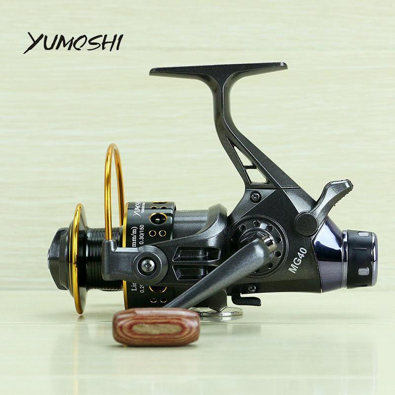 Yumoshi 10+1 Bb Front And Rear Drag Reels 3000 4000 5000 6000 Fishing Reels