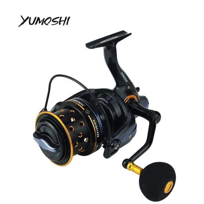 Yumoshi Fishing Reel Tk8000-10000 Metal 14+1Bb Spool Jigging Trolling Long