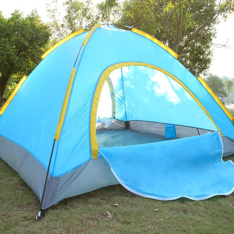 1-2 Person Double Layers Outdoor Camping Tent One Bedroom Waterproof Hiking-Travel &amp; Life Store-Bargain Bait Box