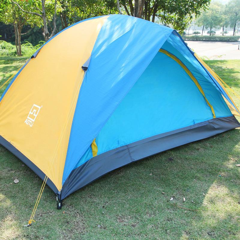 1-2 Person Double Layers Outdoor Camping Tent One Bedroom Waterproof Hiking-Travel &amp; Life Store-Bargain Bait Box