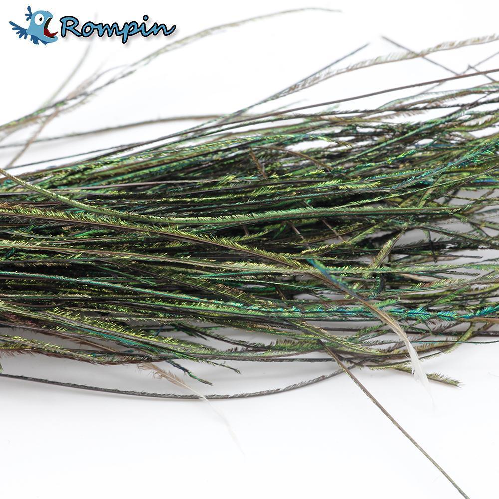 1 Bag Peacock Feather Wire Fly Tying Material With Olive Green Color Fly Bait-Fly Tying Materials-Bargain Bait Box-Bargain Bait Box