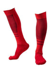 1 Pair Men & Women Stocking For Running Football Soccer Over Knee Socks Hiking-Daily Show Store-Red-Bargain Bait Box