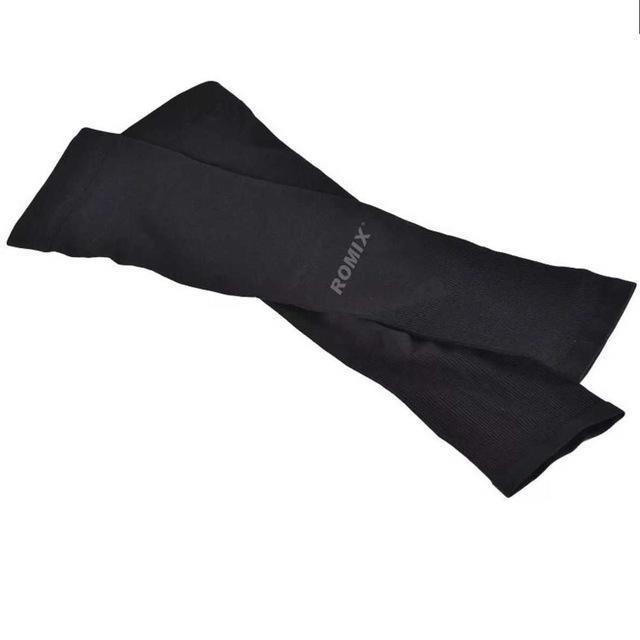 1 Pair Unisex Uv Protector Cooling Arm Sleeves Solid Quick Dry Light And Thin-Arm Sleeves-Bargain Bait Box-Black-One Size-Bargain Bait Box