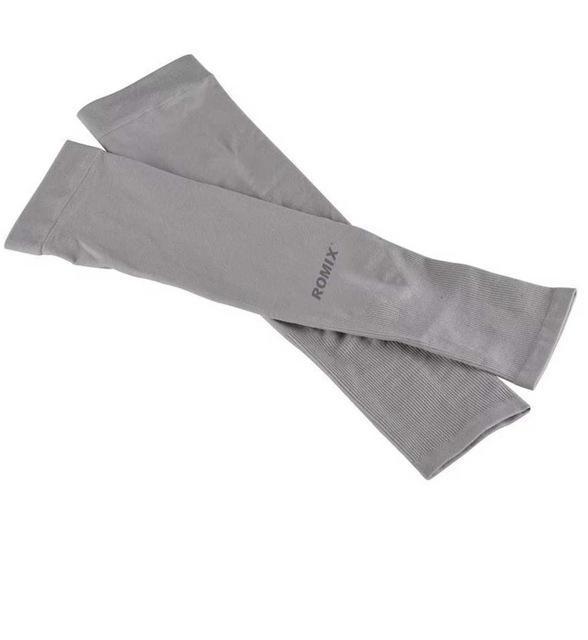1 Pair Unisex Uv Protector Cooling Arm Sleeves Solid Quick Dry Light And Thin-Arm Sleeves-Bargain Bait Box-Grey-One Size-Bargain Bait Box
