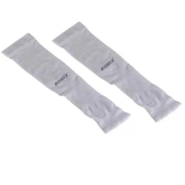 1 Pair Unisex Uv Protector Cooling Arm Sleeves Solid Quick Dry Light And Thin-Arm Sleeves-Bargain Bait Box-White-One Size-Bargain Bait Box