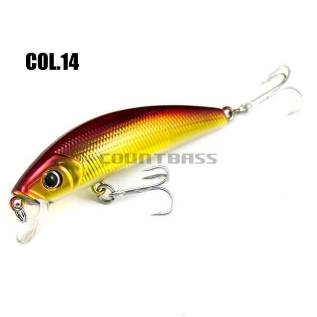 1 Pc Countbass Hard Bait 65Mm, Minnow, Wobblers, Bass Walleye Crappie Bait,-countbass Fishing Tackles Store-14-Bargain Bait Box