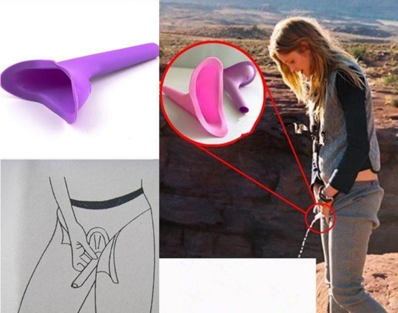 1 Pc Portable Female Resin Convenient Field Urinal Camping Hiking Outdoor-Athletics Store-Bargain Bait Box
