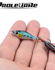 1 Pcs 3.2Cm/4.7G Small Minnow Metal Fishing Wobblers Crankbait Lure 3D Eyes-Proleurre Fishing Gear Store-A-Bargain Bait Box