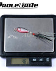 1 Pcs 3.2Cm/4.7G Small Minnow Metal Fishing Wobblers Crankbait Lure 3D Eyes-Proleurre Fishing Gear Store-A-Bargain Bait Box