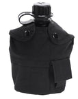 1 Pcs Camouflage Military Molle Tactical Water Bottle Bays Outlook Kettle-Splendidness-Black-Bargain Bait Box