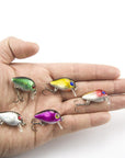 1 Pcs Crankbait Plastic Wobbler Fishing Lure China 3Cm 1.5G Swimbait Pesca-SEALURER Official Store-A-Bargain Bait Box
