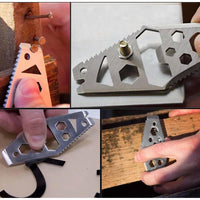 1 Pcs Multifunction Tool Edc Opener Wrench Stainless Steel Key Chain Outdoor-Splendidness-Bargain Bait Box