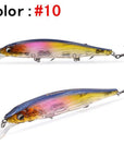 1 Pcs Thetime Brand Th110 Floating Phantom Mninow Lures 110Mm/19G Artificial-The Time Outdoor Franchise Store-Color 10-Bargain Bait Box