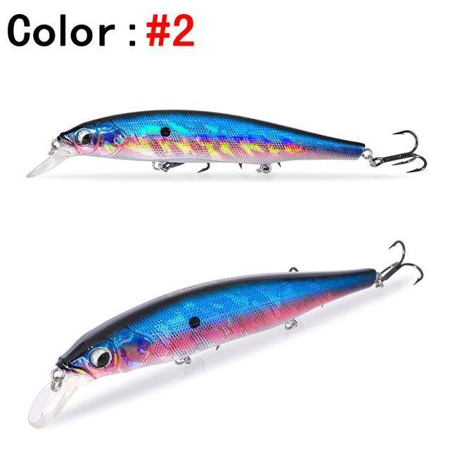 1 Pcs Thetime Brand Th110 Floating Phantom Mninow Lures 110Mm/19G Artificial-The Time Outdoor Franchise Store-Color 2-Bargain Bait Box
