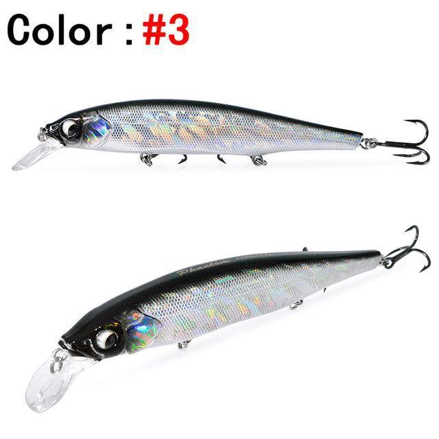 1 Pcs Thetime Brand Th110 Floating Phantom Mninow Lures 110Mm/19G Artificial-The Time Outdoor Franchise Store-Color 3-Bargain Bait Box