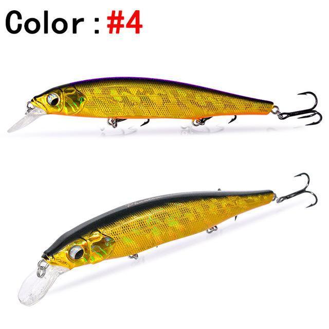 1 Pcs Thetime Brand Th110 Floating Phantom Mninow Lures 110Mm/19G Artificial-The Time Outdoor Franchise Store-Color 4-Bargain Bait Box