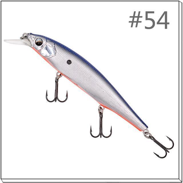 1 Pcs Thetime Brand Th110 Floating Phantom Mninow Lures 110Mm/19G Artificial-The Time Outdoor Franchise Store-Color 54-Bargain Bait Box