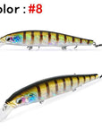 1 Pcs Thetime Brand Th110 Floating Phantom Mninow Lures 110Mm/19G Artificial-The Time Outdoor Franchise Store-Color 8-Bargain Bait Box